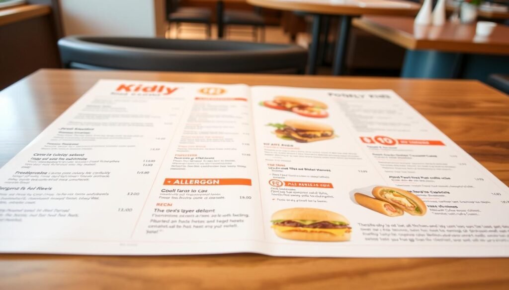 Potbelly Kids Menu Allergen Information