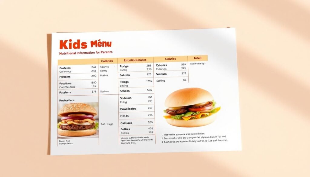 Potbelly Kids Menu Nutrition Guide