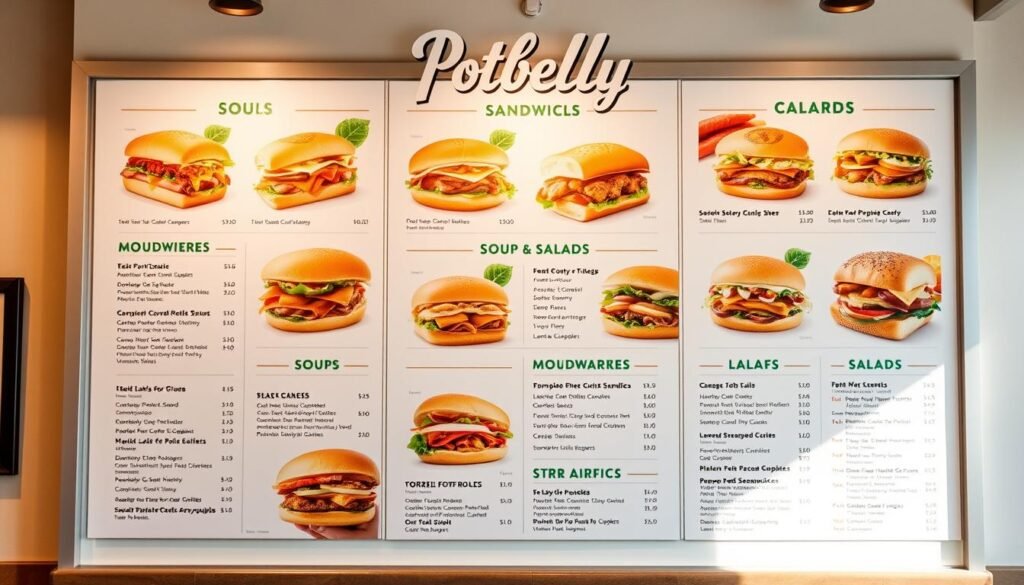 Potbelly Sandwich Classic Menu