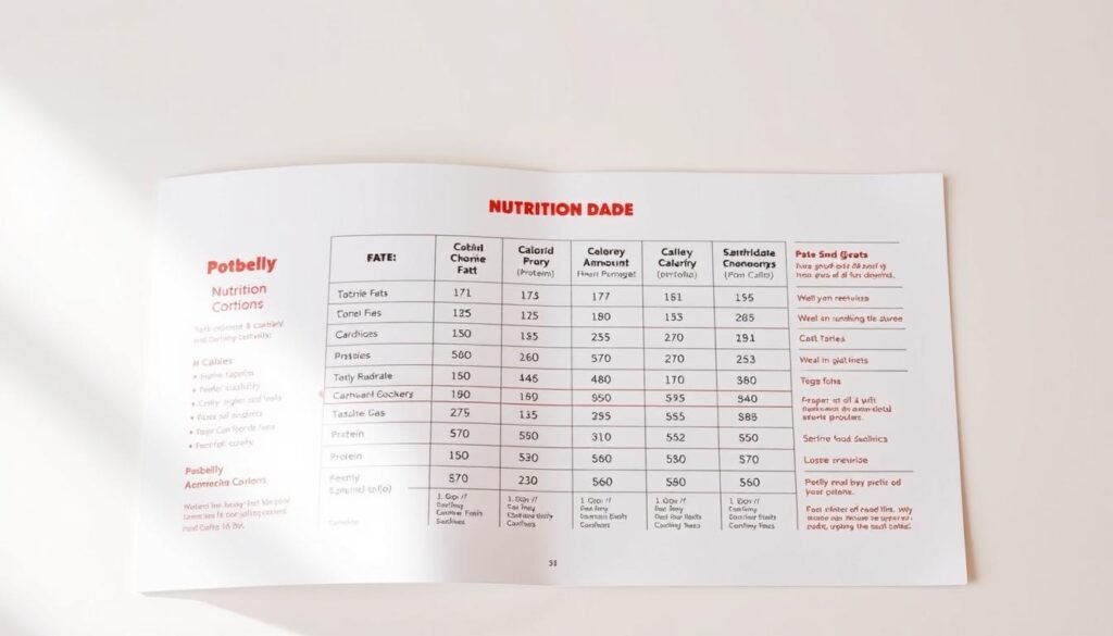 Potbelly Sandwich Nutrition Guide